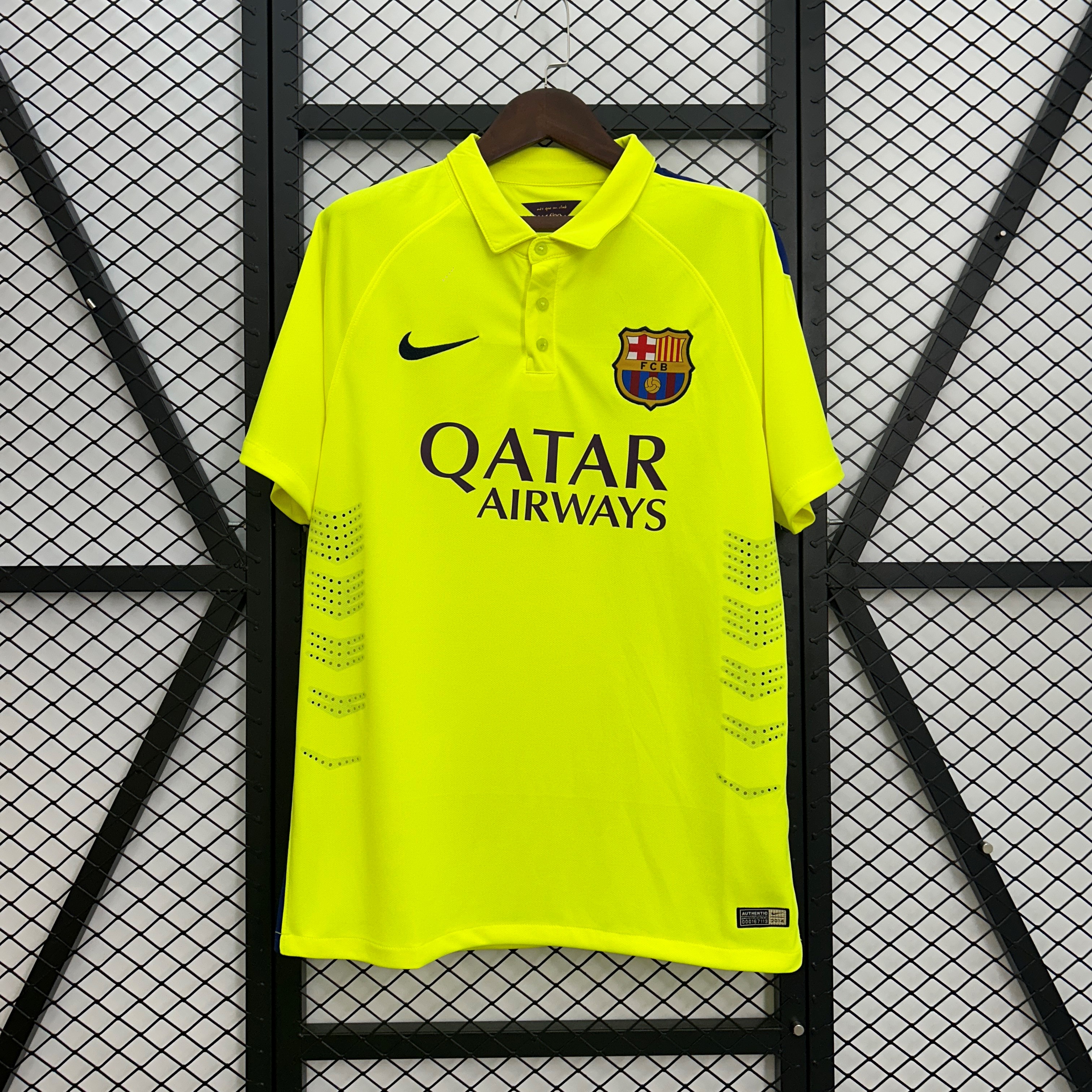 Camiseta Barcelona 3ª Retro 2014-2015